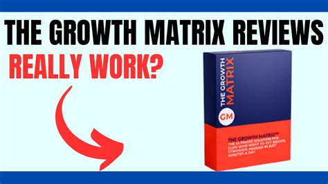 get growth matrix videos|Transform Your Life with The Growth Matrix: A New Era of Male ...